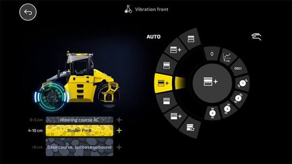 Off-highway machine interface